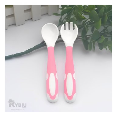 JUEGO TENEDOR RYBIU BB32651 ROSADO BEBE + REGALO AGENDITA