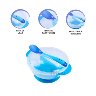 TAZON RYBIU VERSATIL BEBE AZUL + GIFT MINIAGENDA