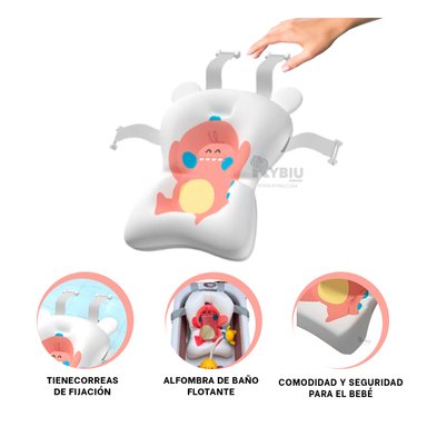 ALMOHADA RYBIU BB32662 ROSADO INFANTE DINO + GIFT MINIAGENDA