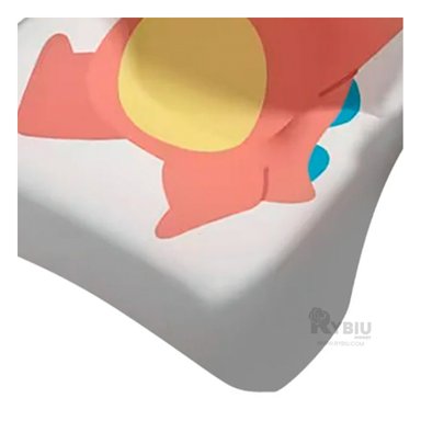 COJÍN RYBIU BB32662 ROSADO NIÑO DINOSAURIO + PAPEL REGALO