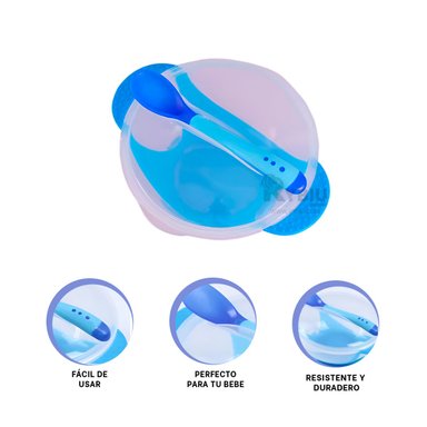 TAZON RYBIU AGARRE FIRME BEBE AZUL + REGALO STICKERS