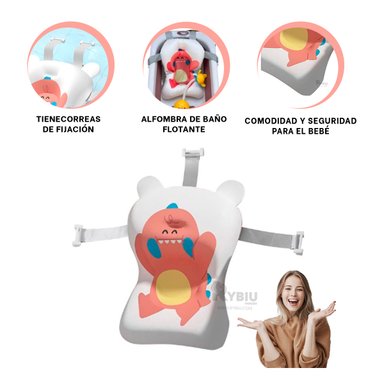 ALMOHADA RYBIU BB32662 ROSADO PERFECTA BEBES + REGALO STICKERS