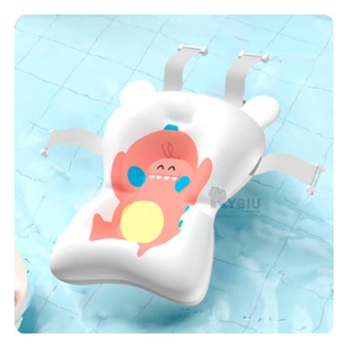 COJÍN RYBIU BB32662 ROSADO BEBE BANERA EN DINOSAURIO