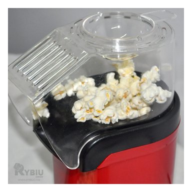 MÁQUINA POPCORN RYBIU EL30697 HACER FUNCIONAL COLOR ROJO