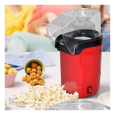 MÁQUINA POPCORN RYBIU EL30697 MULTIFUNCIONAL COLOR ROJO + PAPEL REGALO