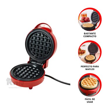 MÁQUINA RYBIU EL30705 SANDWICHES Y PASTELES ROJO + ENVOLTORIO REGALO