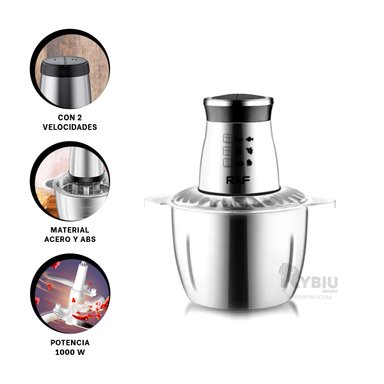 TRITURADOR RYBIU R.7030 1000 W CON FUNCION DE SEGURIDAD 3 LT + REGALO AGENDITA