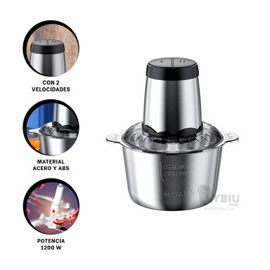 TRITURADOR RYBIU 8603 1200 W 3 LITROS EFICIENTE PARA FRUTAS FRESCAS + REGALO AGENDITA