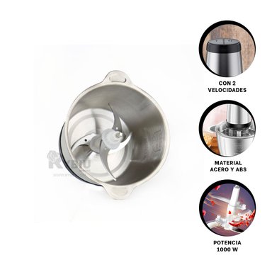 TRITURADOR RYBIU R.7030 1000 W RESISTENTE Y DURADERO DE 3 LITROS + GIFT STICKERS