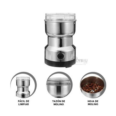 MOLEDOR RYBIU EL30707 TRITURADOR HIERBAS SEMILLAS GRANOS + REGALO STICKERS