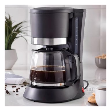 CAFETERA RYBIU R132 EXPRESSO SOFISTICADA COLOR NEGRO + PAPEL REGALO