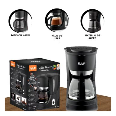 EXPRESADORA DE BEBIDAS RYBIU R132 EXPRESSO MOCA EN NEGRO + GIFT STICKERS