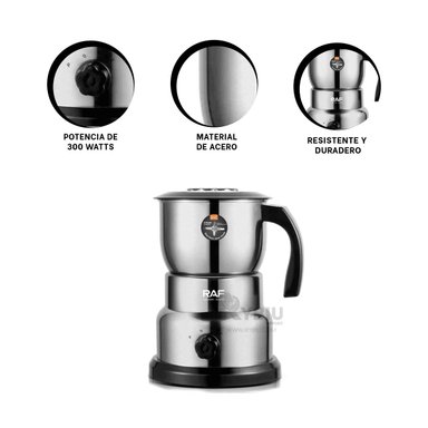 MOLINO RYBIU R7129 ELECTRICO NUECES PLATEADO + POST-IT ADHESIVOS