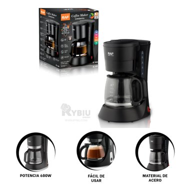 MAQUINA RYBIU R132 EXPRESSO CALIENTE CAFE A GOTA NEGRO + BANDERITAS ADHESIVAS