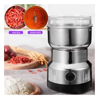 MOLEDOR EFICIENTE DE SEMILLAS EN PLATEADO Y+REGALO AGENDITA