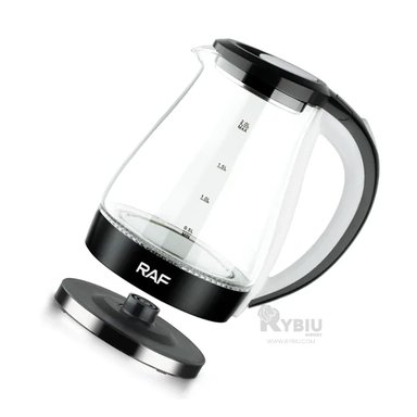TETERA PARA BEBIDAS RYBIU R7820 2L EN NEGRO + REGALO STICKERS