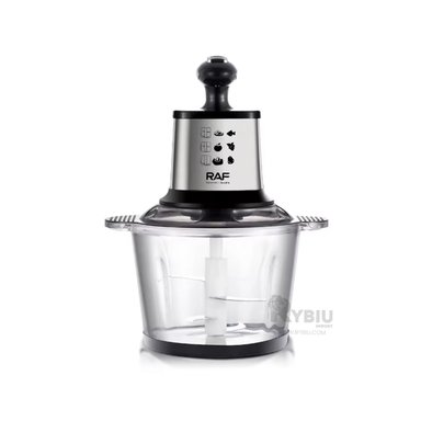 PROCESADOR DE LEGUMBRES RYBIU R7703 80 W 3L EN COLOR NEGRO + PAPEL DE REGALO