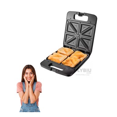 TOSTADOR RYBIU EL32290 TRANSPORTABLE EN TONO NEGRO + ENVOLTORIO REGALO