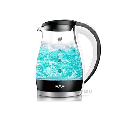 TETERA RYBIU R7820 2L FUNCIONAL EN NEGRO + ENVOLTORIO REGALO