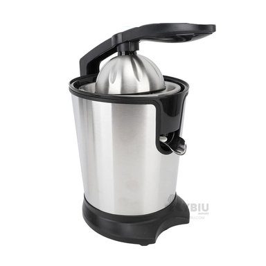 EXTRACTOR DE NARANJAS RYBIU R623B 180 W EN PLATEADO + BANDERITAS ADHESIVAS