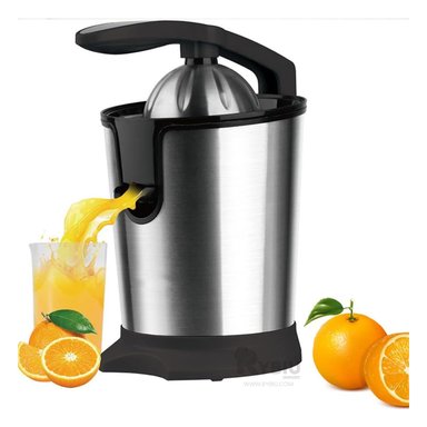 EXPRIMIDOR RYBIU R623B 180 W PRACTICO DE REFRESCOS PLATEADO + PAPEL DE REGALO