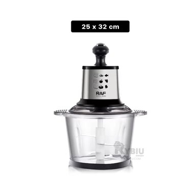 TRITURADOR RYBIU R7703 80 W MULTIFUNCIONAL DE 3L EN NEGRO + LIGAS DE REGALO