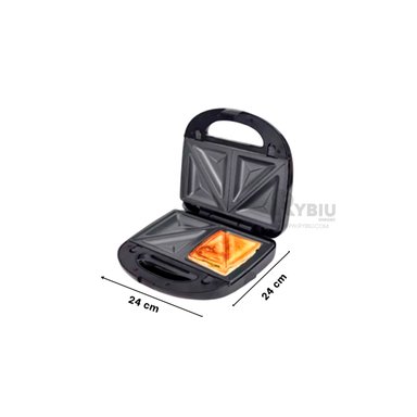 PLANCHA RYBIU EL32291 VERSATIL COCINA NEGRO + REGALO LIGAS PEINAR