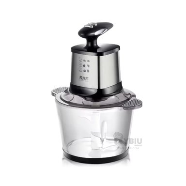 PICADOR PRACTICO DE COCINA RYBIU R7703 80 W DE 3L EN NEGRO + REGALO STICKERS