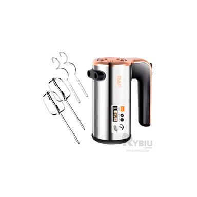 PROCESADORA DE MANO RYBIU R5526 PARA COCINA EN PLATEADO Y+REGALO AGENDITA