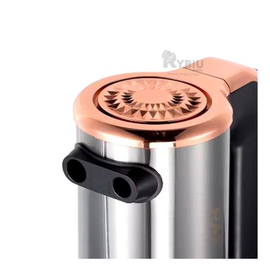 PROCESADORA DE MANO RYBIU R5526 ELECTRICA EN COLOR PLATEADO Y+REGALO STICKERS