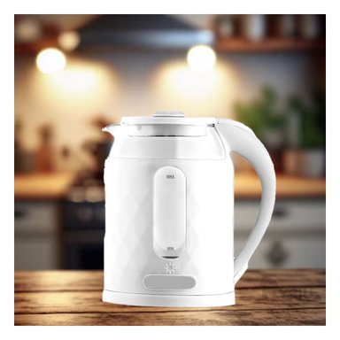 HERVIDOR RYBIU BM-1812 2L VERSATIL VIDRIO EN EN COLOR BLANCO