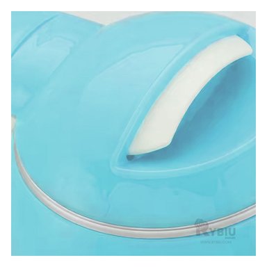 HERVIDOR RYBIU BM-1009 2L DURADERO EN COLOR CELESTE + REGALO STICKERS