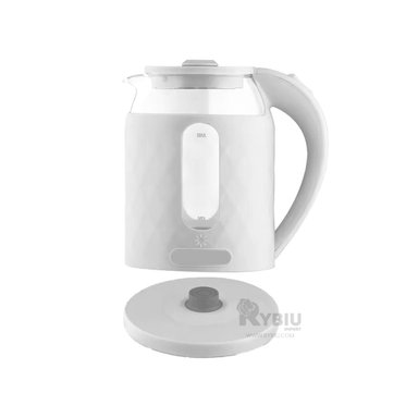 CALENTADOR DE VIDRIO RYBIU BM-1812 2L EN BLANCO + POST-IT ADHESIVOS