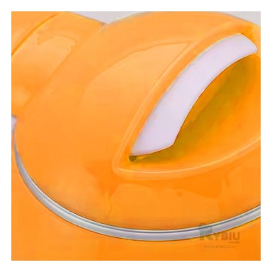 HERVIDOR RYBIU BM-1009 2L DURADERO EN COLOR NARANJA + REGALO STICKERS