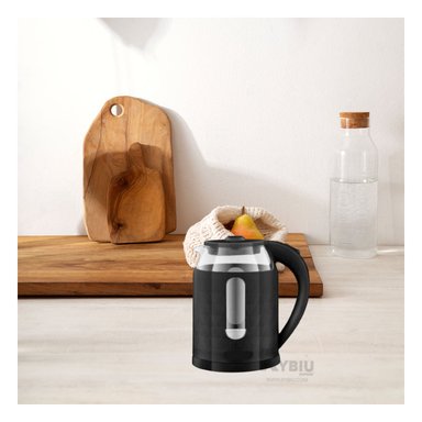 TETERA ELECTRICA RYBIU BM-1812 2L EN COLOR NEGRO + GIFT MINIAGENDA