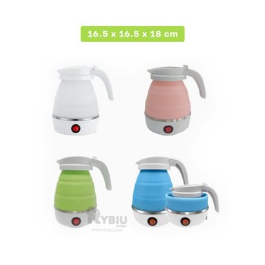 MAQUINA RYBIU EL32275 600ML CALENTAMIENTO AGUA VERDE + LIGAS REGALO