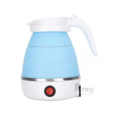 HERVIDERO PORTATIL RYBIU EL32277 600ML EN CELESTE + PAPEL REGALO