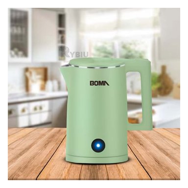 JARRA ELECTRICA RYBIU BM-150A18 1800ML CAPACIDAD EN COLOR VERDE