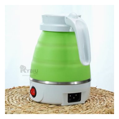 HERVIDERO PORTATIL RYBIU EL32275 600ML EN VERDE + PAPEL REGALO