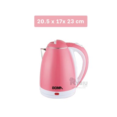 MAQUINA PARA HERVIR RYBIU BM-1009 2L EN ROSADO + LIGAS REGALO