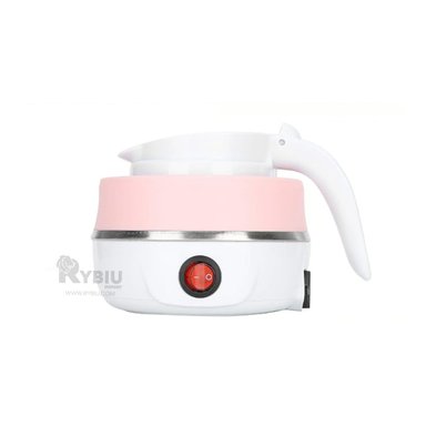 HERVIDOR RYBIU EL32276 600ML POTENTE EN ROSADO + ENVOLTORIO REGALO