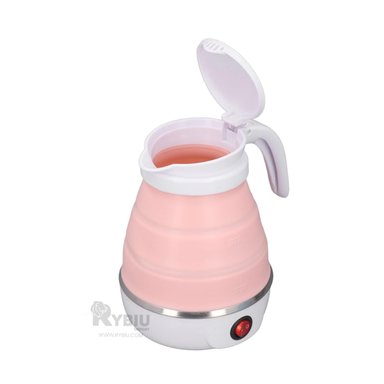 HERVIDOR DE INFUSIONES RYBIU EL32276 600ML ROSADO + REGALO STICKERS