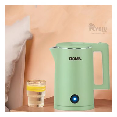 JARRA RYBIU BM-150A18 1800ML INTELIGENTE EN COLOR VERDE + PAPEL REGALO