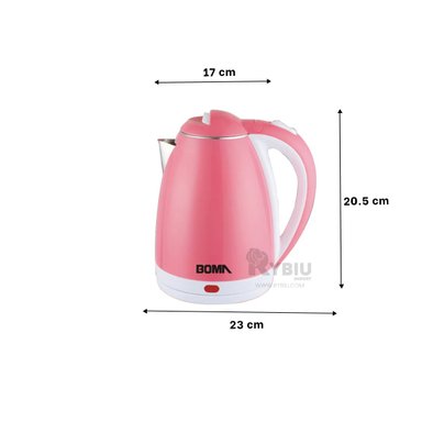 MAQUINA DE INFUSION RYBIU BM-1009 2L ROSADO + REGALO LIGAS PARA PEINAR