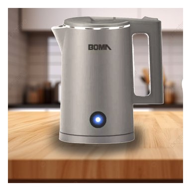 JARRA RYBIU BM-150A18 1800ML INTELIGENTE EN COLOR PLOMO + PAPEL REGALO