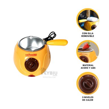 CAZUELA RYBIU CALENTAR BOMBONES AMARILLO + GIFT STICKERS EL30713