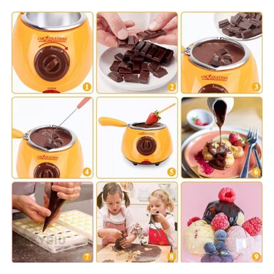 OLLA RYBIU ELECTRICA FUNCIONAL COLOR AMARILLO + REGALO STICKERS EL30713