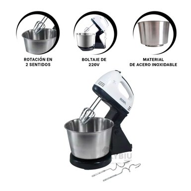 BATIDORA RYBIU BATIDOR DURADERO DE FACIL LIMPIEZA DE 2L Y POST-IT ADHESIVOS