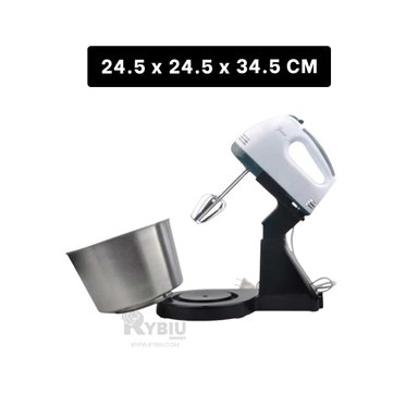 BATIDORA RYBIU BATIDOR CON VARILLAS DE CAMBIO DE 2L BLANC Y LIGAS DE REGALO