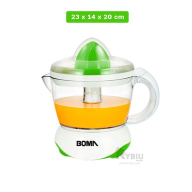 PROCESADOR DE CITRICOS RYBIU BM-601H EN 1200ML EN BLANCO + LIGAS DE REGALO
